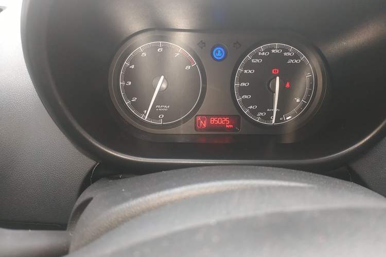 Used MG 3 2013 1.5L AMT Elite Edition Odometer Close Up