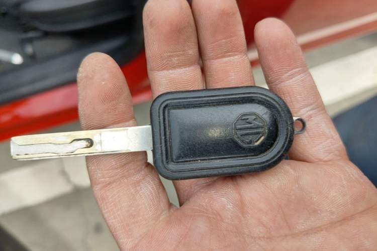 Used MG 3 2013 1.3L AMT Comfort Edition Vehicle Key