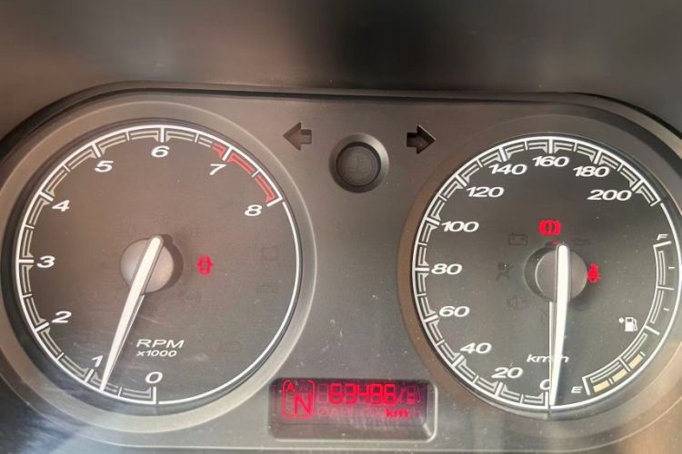 Used MG 3 2013 1.5L AMT Elite Edition Odometer Close Up