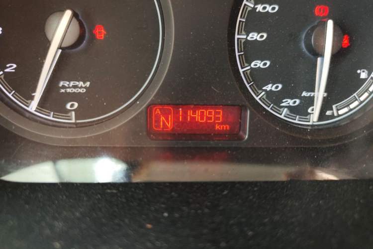 Used MG 3 2013 1.3L AMT Comfort Edition Odometer Close Up