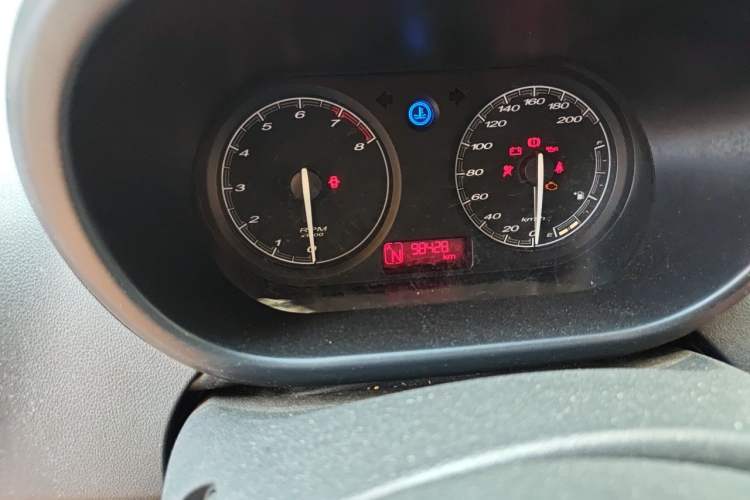 Used MG 3 2013 1.5L AMT Elite Edition Odometer Close Up