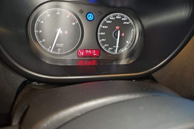 Used MG 3 2013 1.5L AMT Elite Edition Odometer Close Up