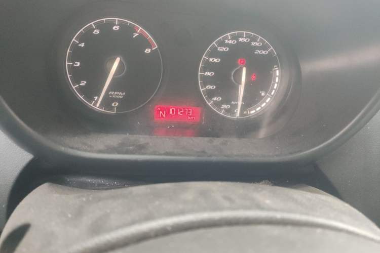 Used MG 3 2013 1.5L AMT Elite Edition Odometer Close Up
