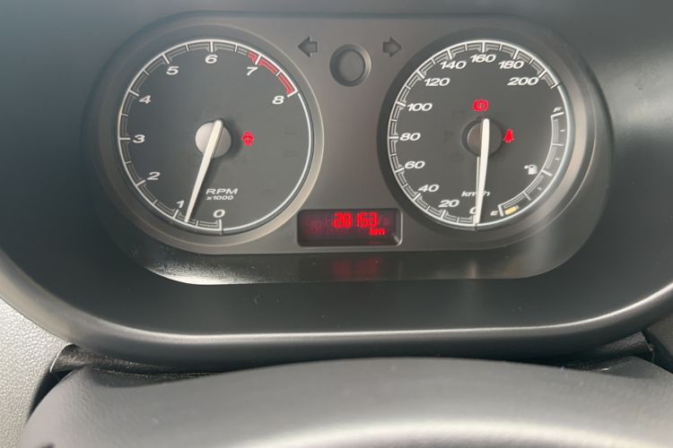 Used MG 3 2013 1.3L Manual Comfort Edition Odometer Close Up
