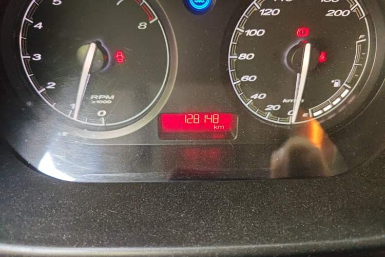 Used MG 3 2013 1.3L Manual Comfort Edition Odometer Close Up