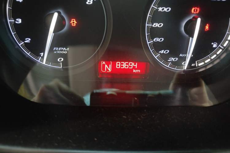 Used MG 3 2013 1.5L AMT Elite Edition Odometer Close Up