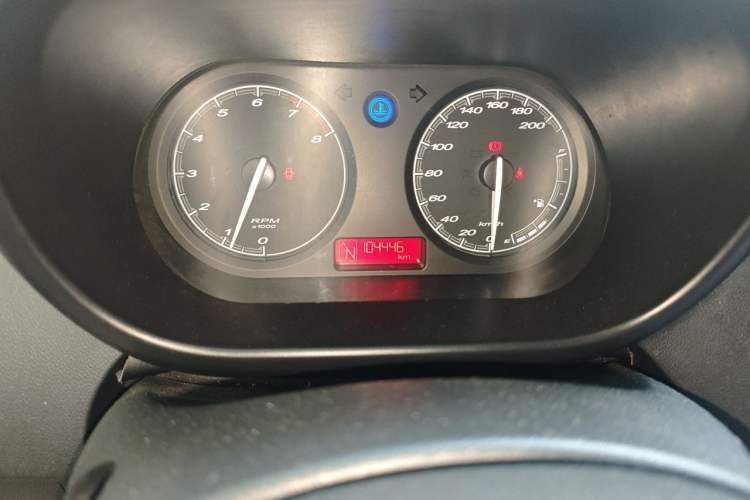 Used MG 3 2013 1.5L AMT Elite Edition Odometer Close Up