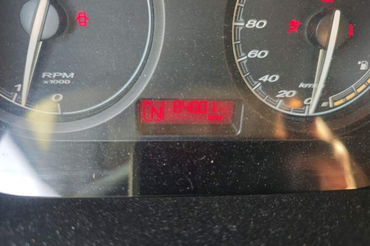 Used MG 3 2013 1.5L AMT Elite Edition Odometer Close Up