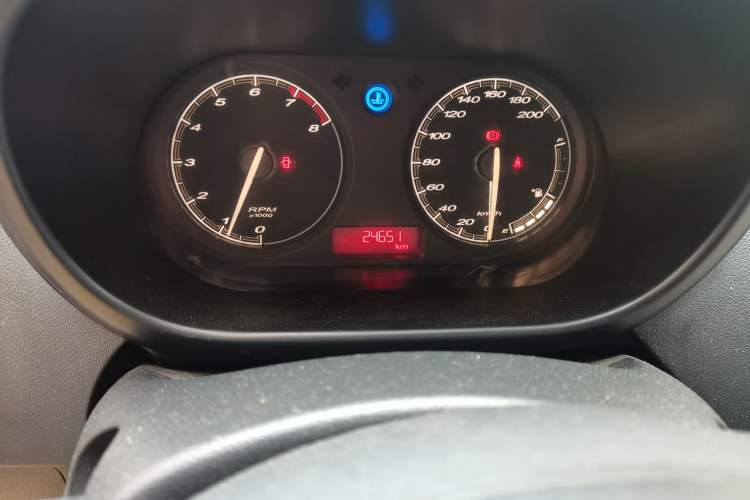 Used MG 3 2013 1.5L Manual Value Edition Odometer Close Up