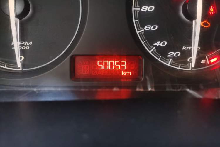 Used MG 3 2013 1.3L Manual Comfort Edition Odometer Close Up