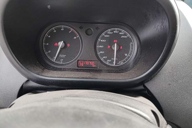 Used MG 3 2013 1.5L AMT Elite Edition Odometer Close Up