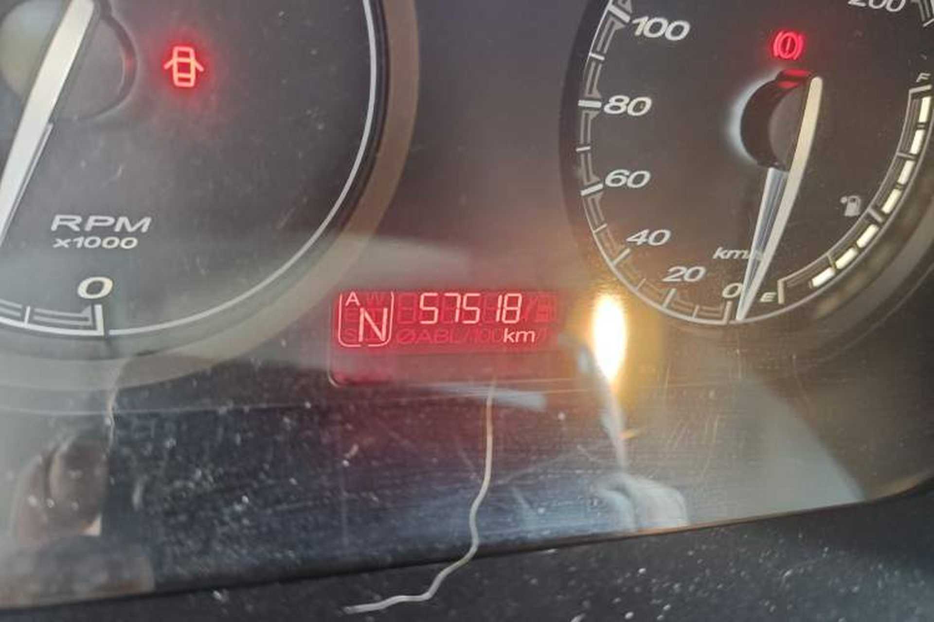 Used MG 3 2014 1.5L AMT Elite Edition Odometer Close Up