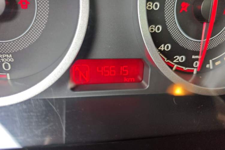 Used MG 3 2014 1.5L AMT Elite Edition Odometer Close Up