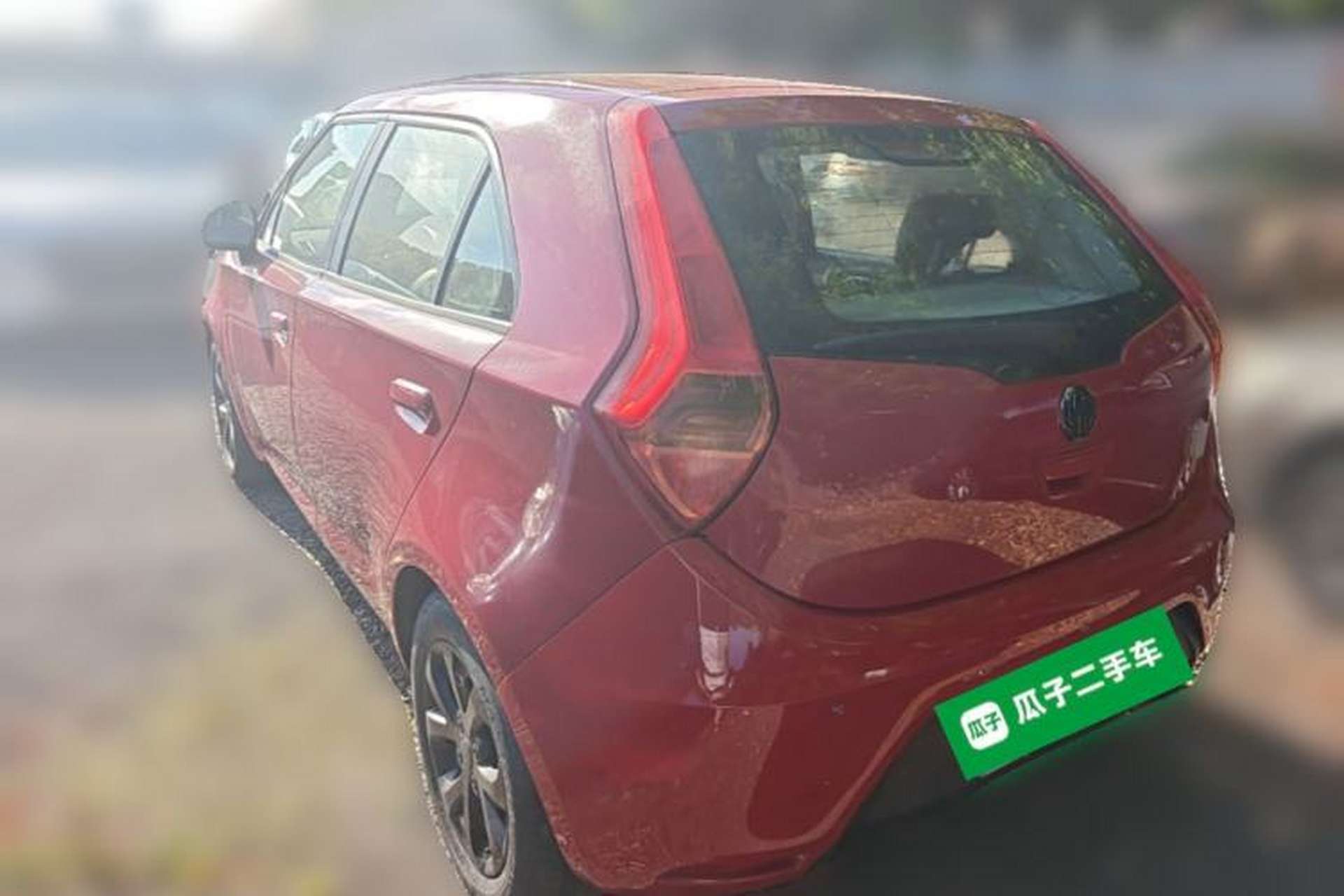 Used MG 3 2014 1.5L AMT Luxury Edition Rear Left 45 Deg