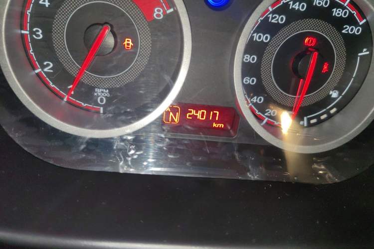 Used MG 3 2014 1.5L AMT Elite Edition Odometer Close Up
