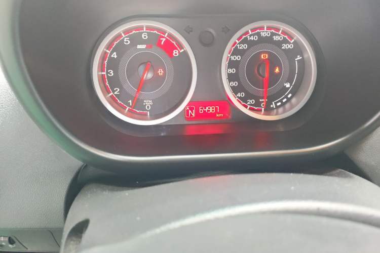 Used MG 3 2014 1.5L AMT Elite Edition Odometer Close Up