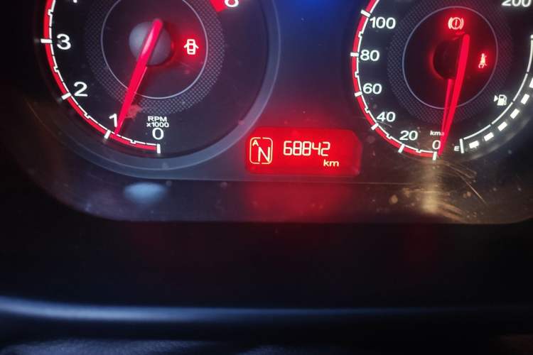 Used MG 3 2014 1.3L AMT Comfort Edition Odometer Close Up