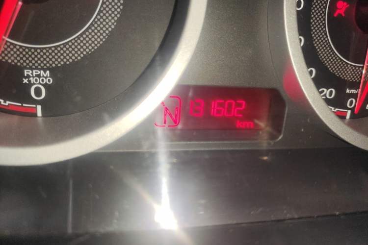 Used MG 3 2014 1.5L AMT Elite Edition Odometer Close Up