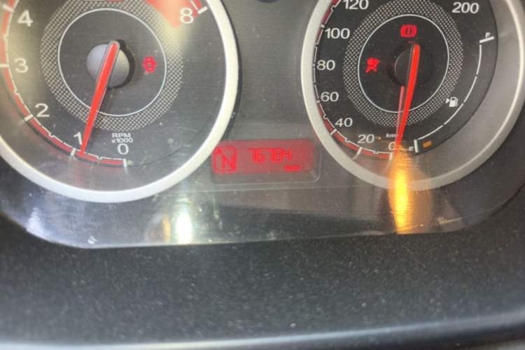 Used MG 3 2014 1.5L AMT Elite Edition Odometer Close Up
