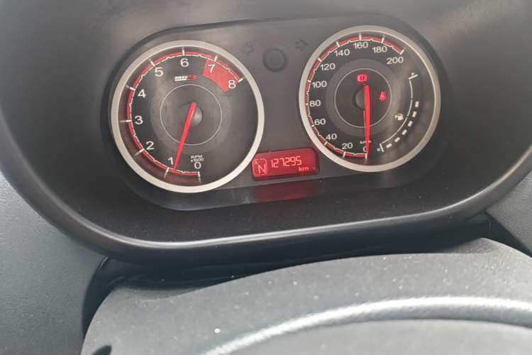Used MG 3 2014 1.5L AMT Elite Edition Odometer Close Up