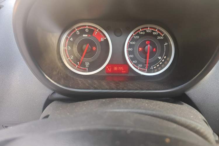 Used MG 3 2014 1.5L AMT Elite Edition Odometer Close Up