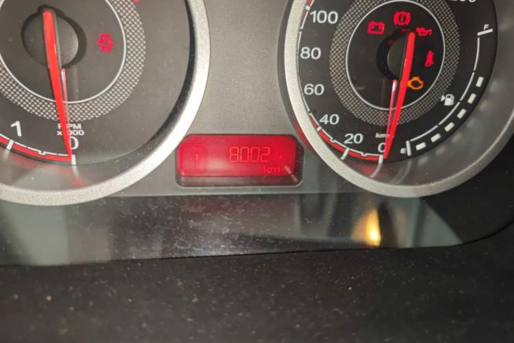 Used MG 3 2014 1.5L AMT Elite Edition Odometer Close Up
