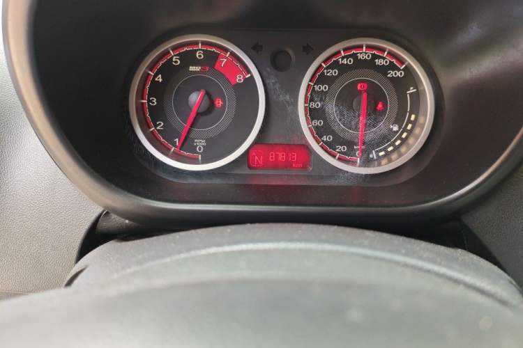 Used MG 3 2014 1.5L AMT Elite Edition Odometer Close Up