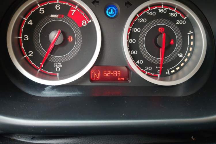 Used MG 3 2014 1.5L AMT Elite Edition Odometer Close Up