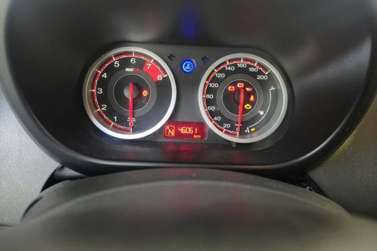 Used MG 3 2014 1.5L AMT Elite Edition Odometer Close Up