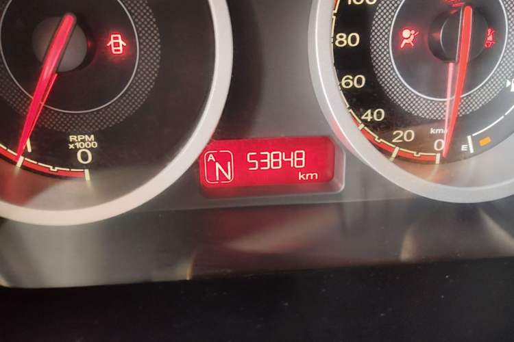 Used MG 3 2014 1.5L AMT Elite Edition Odometer Close Up