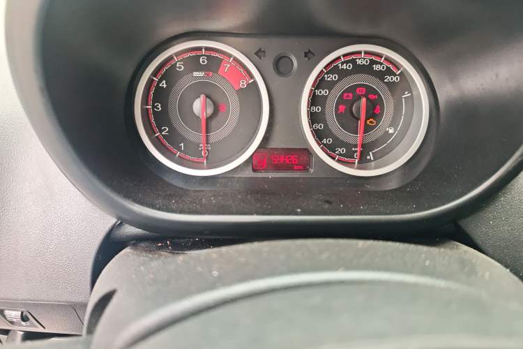 Used MG 3 2014 1.5L AMT Elite Edition Odometer Close Up
