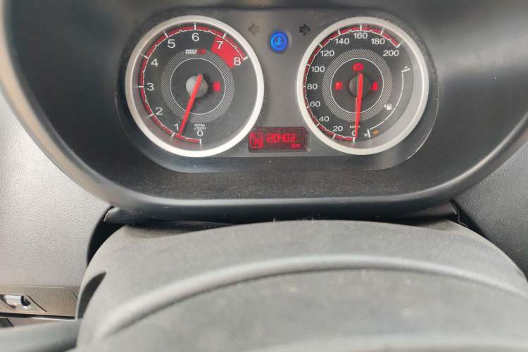 Used MG 3 2014 1.5L AMT Elite Edition Odometer Close Up