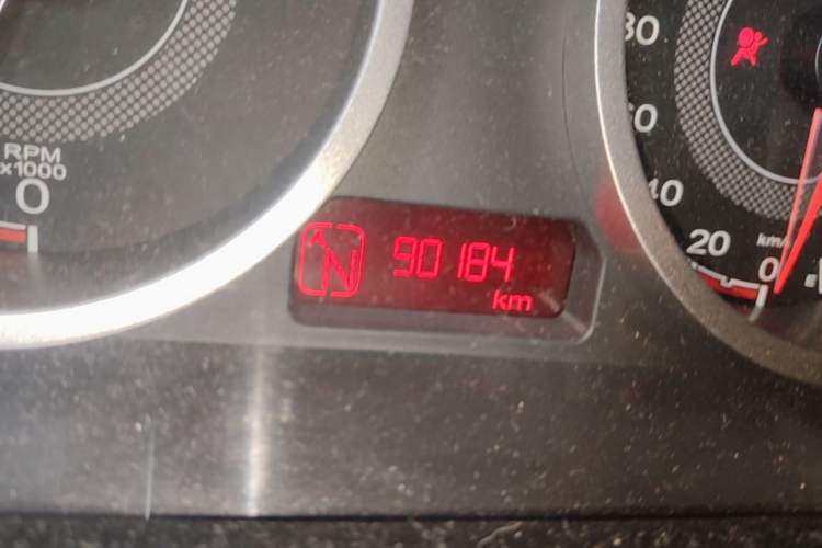 Used MG 3 2014 1.5L AMT Elite Edition Odometer Close Up