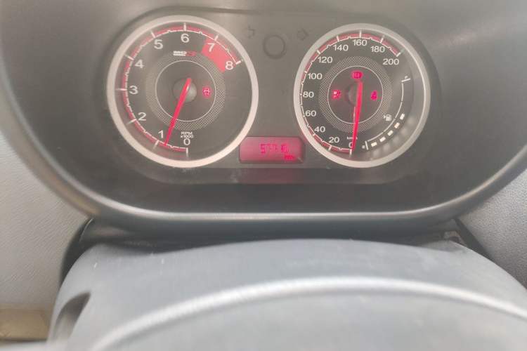Used MG 3 2014 1.5L Manual Elite Edition Odometer Close Up