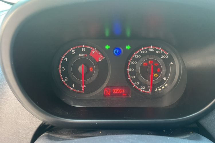 Used MG 3 2014 1.3L AMT Comfort Edition Odometer Close Up