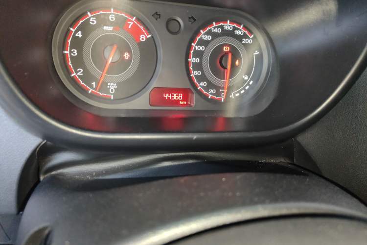Used MG 3 2016 1.3L Manual Comfort Edition Odometer Close Up