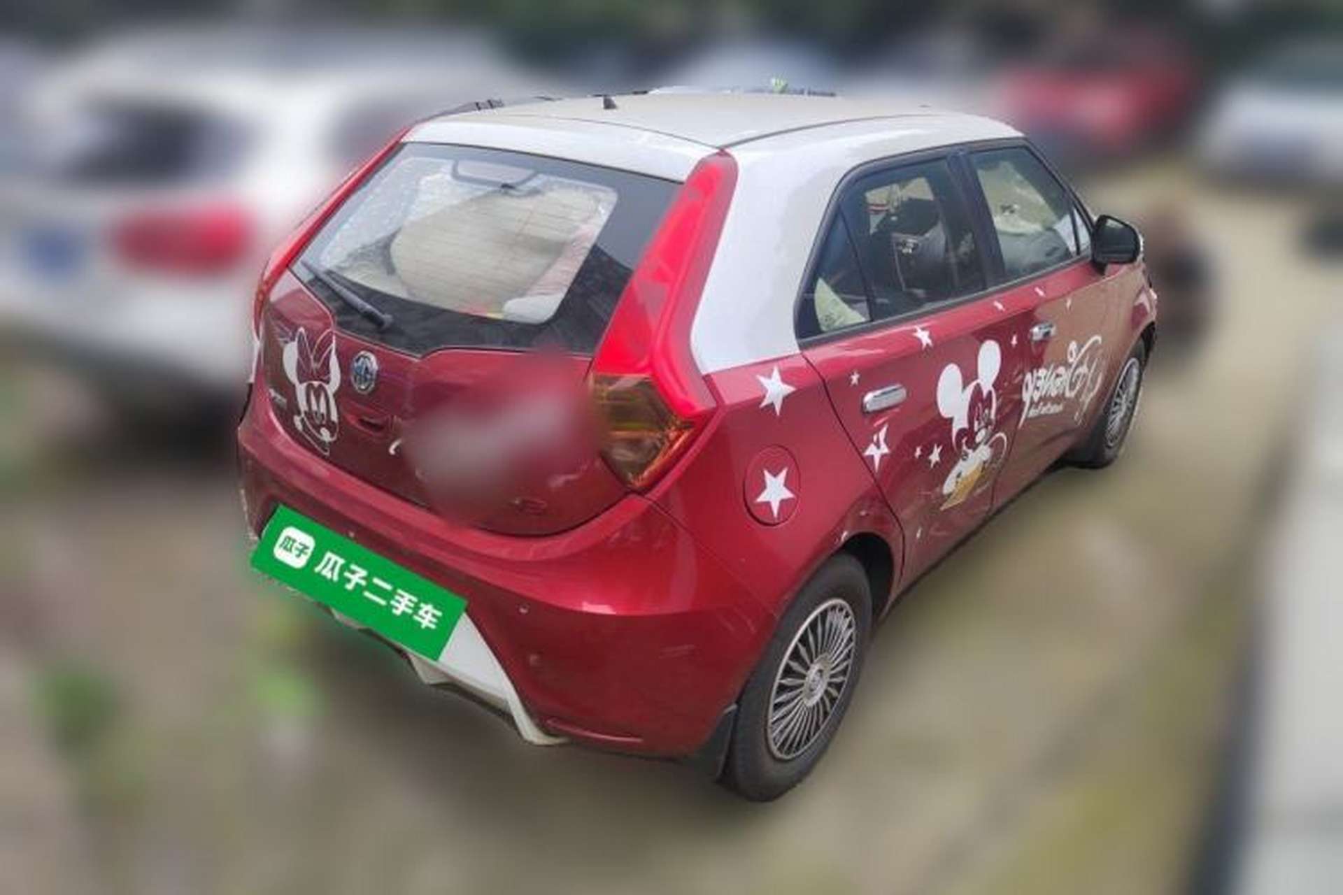 Used MG 3 2016 1.3L AMT Comfort Edition Rear Right 45 Deg