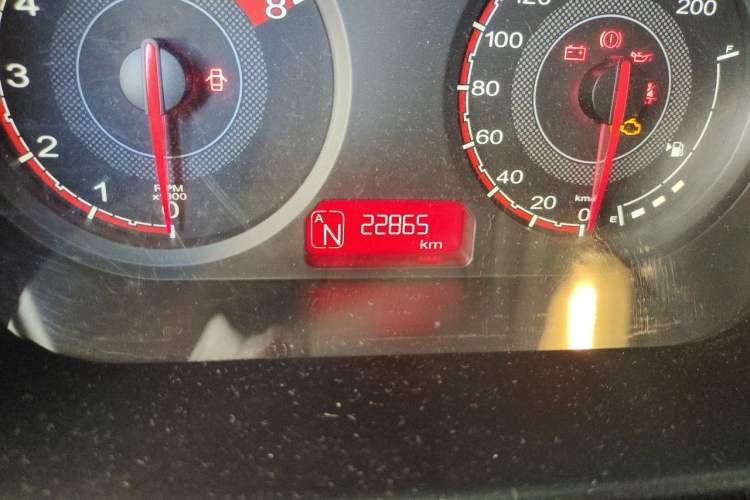 Used MG 3 2016 1.3L AMT Comfort Edition Odometer Close Up
