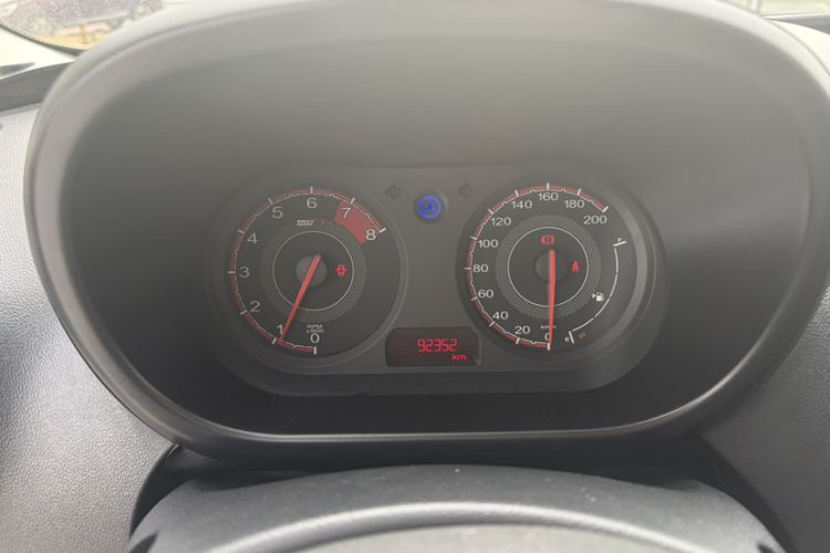 Used MG 3 2016 1.3L Manual Comfort Edition Odometer Close Up