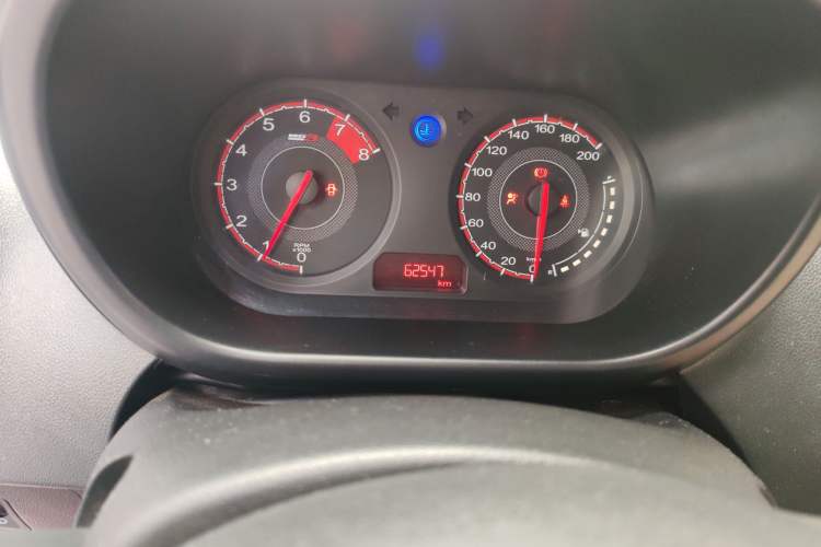 Used MG 3 2016 1.3L Manual Comfort Edition Odometer Close Up