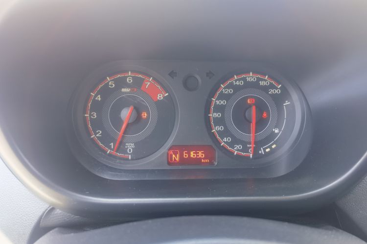 Used MG 3 2016 1.3L AMT Comfort Edition Odometer Close Up