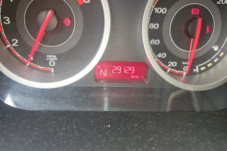 Used MG 3 2016 1.5L AMT Elite Edition Odometer Close Up