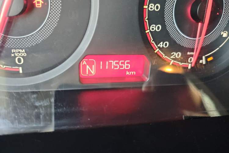 Used MG 3 2016 1.3L AMT Comfort Edition Odometer Close Up