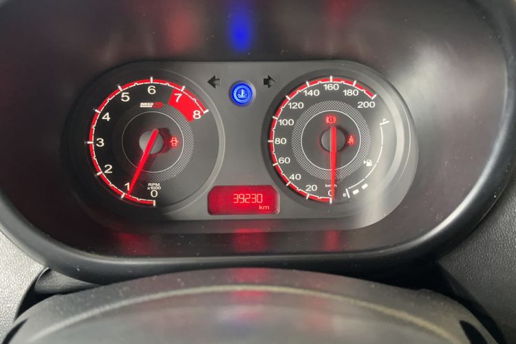 Used MG 3 2016 1.3L Manual Comfort Edition Odometer Close Up
