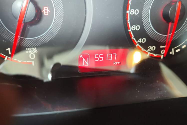 Used MG 3 2016 1.3L AMT Comfort Edition Odometer Close Up