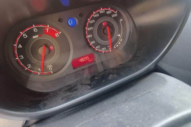 Used MG 3 2016 1.3L Manual Comfort Edition Odometer Close Up