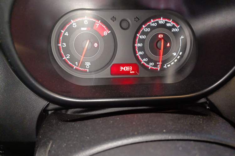 Used MG 3 2016 1.3L Manual Comfort Edition Odometer Close Up