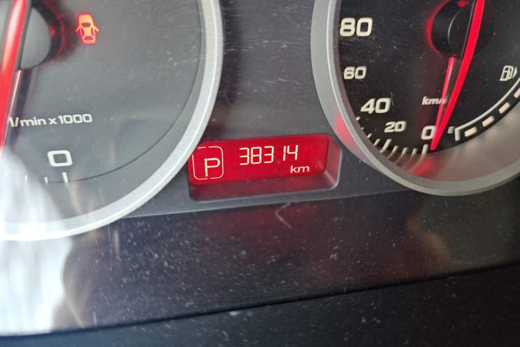 Used MG 3 2017 1.5L Automatic Smart Connect Elite Edition Odometer Close Up