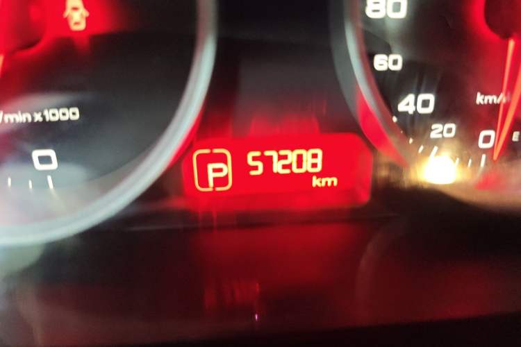 Used MG 3 2017 1.5L Automatic Smart Connect Luxury Edition Odometer Close Up