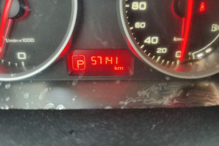Used MG 3 2017 1.5L Automatic Smart Connect Elite Edition Odometer Close Up